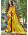 Multi Colour Printed Saree