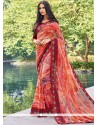 Print Work Printed Saree