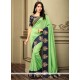 Art Silk Patch Border Work Designer Traditional Saree