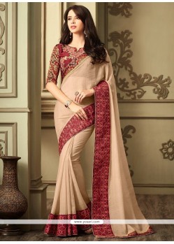 Art Silk Embroidered Work Traditional Designer Saree