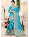 Embroidered Work Traditional Designer Saree