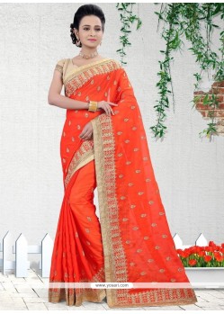 Faux Georgette Saree