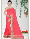 Faux Georgette Saree