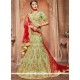 Art Silk Embroidered Work Lehenga Choli