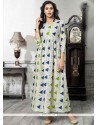 Cotton Print Work Party Wear Kurti