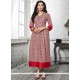 Red Party Wear Kurti