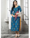 Print Work Party Wear Kurti