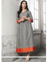 Grey Party Wear Kurti