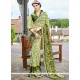 Faux Georgette Printed Saree