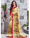 Faux Georgette Casual Saree