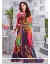 Multi Colour Casual Saree