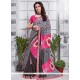 Print Work Multi Colour Casual Saree