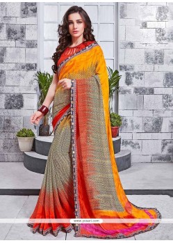 Multi Colour Casual Saree