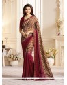 Prachi Desai Faux Georgette Printed Saree