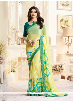 Prachi Desai Print Work Printed Saree