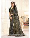 Prachi Desai Faux Georgette Print Work Multi Colour Printed Saree