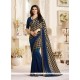 Prachi Desai Faux Georgette Print Work Printed Saree