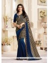 Prachi Desai Faux Georgette Print Work Printed Saree