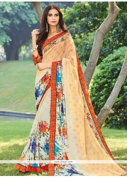 Print Work Multi Colour Printed Saree