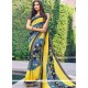 Faux Georgette Printed Saree