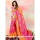 Shilpa Shetty Multi Colour Faux Georgette Printed Saree