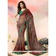 Print Work Shilpa Shetty Faux Georgette Printed Saree