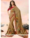 Shilpa Shetty Faux Georgette Printed Saree