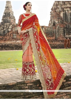 Faux Chiffon Classic Designer Saree