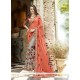 Embroidered Work Designer Half N Half Saree