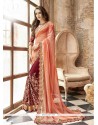 Resham Work Designer Half N Half Saree