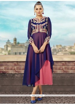 Embroidered Work Party Wear Kurti