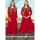 Maroon Party Wear Kurti