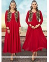 Maroon Party Wear Kurti