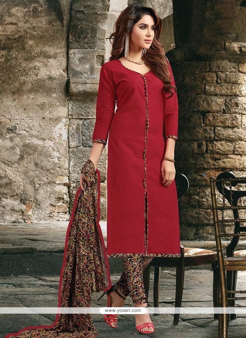 Printed Salwar Suit set - ALOFI - Women Designer Dresses