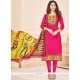 Hot Pink Churidar Suit