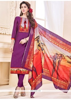 Cotton Churidar Suit