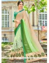 Faux Georgette Shaded Saree