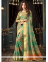 Green Art Silk Traditional Designer Saree