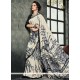 Faux Crepe Multi Colour Print Work Printed Saree