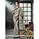 Print Work Faux Crepe Printed Saree