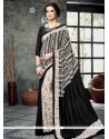 Print Work Faux Crepe Printed Saree