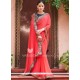 Red Art Silk Designer Traditional Saree