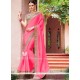 Hot Pink Traditional Designer Saree