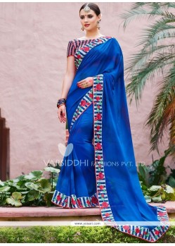 Faux Georgette Classic Designer Saree