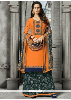 Print Work Cotton Long Choli Lehenga