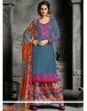 Cotton Embroidered Work Long Choli Lehenga