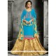 Cotton Embroidered Work Long Choli Lehenga