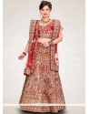 Net Zari Work Lehenga Choli