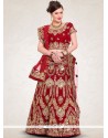 Maroon Lehenga Choli