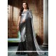 Lycra Embroidered Work Shaded Saree